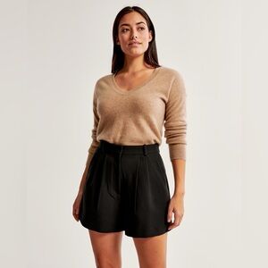 Abercrombie Curve Love Sloane Tailored Shorts